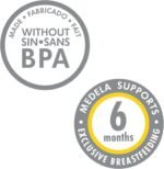 Medela Breast Milk Collection and Storage Bottles, 6 Pack, 5 Ounce Breastmilk Container, Compatible with Medela Breast Pumps and Made Without BPA - Image 7