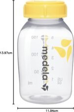 Medela Breast Milk Collection and Storage Bottles, 6 Pack, 5 Ounce Breastmilk Container, Compatible with Medela Breast Pumps and Made Without BPA - Image 9