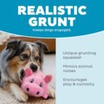 Outward Hound Fattiez Pig Plush Squeaky Dog Toy, Small - Image 5