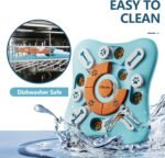 Interactive Dog Treat Puzzle Toys for IQ Training & Mental Stimulating,Fun Slow Feeder,Large Medium Small Dogs Enrichment Toys with Squeak Design - Image 7