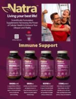 Natra RESPIR free - Cough, Cold & Flu Relief - Bronchial & Lung Support | Respiratory Health - 60 V-Capsules - Image 4