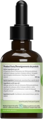 Pet Wellbeing Kidney Support Gold for Dogs - Supports Healthy Kidney Function, Fluid Balance, Energy Levels, Rehmannia, Dong Quai - Herbal Supplement 2 oz (59 ml) - Image 3