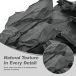 Natural Slate Stone Reptile Basking Platform Rock 10lb Fish Tank Rocks for Aquascaping Terrarium Decoration Reptile Habitats Tortoise Enclosures(2-6 inches) - Image 4