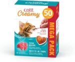 Catit Creamy Lickable Cat Treat, Healthy Cat Treat, Tuna, 12 Pack - Image 8