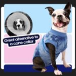 FUAMEY Recovery Suit for Dogs After Surgery,Soft Breathable Dog Bodysuit E-Collar & Cone Alternative Surgical Suit,Male Female Dog Neuter Spay Suits Anti Licking Wounds Onesie Blue Tie Dye M - Image 5
