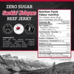 McSweeney's Zero Sugar Smokin' Jalapeno Beef Jerky. 100% Made In Canada. Keto Friendly, High Protein, Sugar Free Snacks, Gluten Free, School Snacks, Low Fat, Naturally Smoked. 70g (Pack of 12) - Image 3