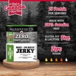 McSweeney's Zero Sugar Smokin' Jalapeno Beef Jerky. 100% Made In Canada. Keto Friendly, High Protein, Sugar Free Snacks, Gluten Free, School Snacks, Low Fat, Naturally Smoked. 70g (Pack of 12) - Image 7
