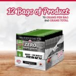 McSweeney's Zero Sugar Smokin' Jalapeno Beef Jerky. 100% Made In Canada. Keto Friendly, High Protein, Sugar Free Snacks, Gluten Free, School Snacks, Low Fat, Naturally Smoked. 70g (Pack of 12) - Image 8
