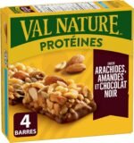 NATURE VALLEY Peanut Almond and Dark Chocolate Flavour Protein Bars, Granola Bars, Made with Real Peanuts, Source of Protein, Pack of 4 Protein Bars - Image 5