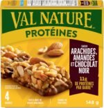 NATURE VALLEY Peanut Almond and Dark Chocolate Flavour Protein Bars, Granola Bars, Made with Real Peanuts, Source of Protein, Pack of 4 Protein Bars - Image 10