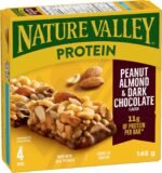 NATURE VALLEY Peanut Almond and Dark Chocolate Flavour Protein Bars, Granola Bars, Made with Real Peanuts, Source of Protein, Pack of 4 Protein Bars - Image 11