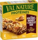 NATURE VALLEY Peanut Almond and Dark Chocolate Flavour Protein Bars, Granola Bars, Made with Real Peanuts, Source of Protein, Pack of 4 Protein Bars - Image 12