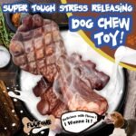 Dog Chew Toys for Aggressive Chewers：2 Pack Indestructible Dog Toy for Large Breed- Tough Nylon Teething Bone Toy to Keep Them Busy - Image 3