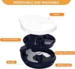 Automatic Cat Feeder Wet Food with Cooling, Semiconductor Refrigeration Technology, Timing Function Automatic Cat Feeder - Image 8