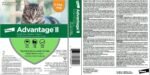 Advantage II Flea Treatment for Small Cats weighing between 2.3 kg to 4 kg (5 lbs. to 9 lbs.)-2 doses - Image 3