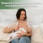 haakaa Supplemental Feeding Tube & Pouch Set, Baby Supplemental Nursing System, SNS Breastfeeding System, Food Grade Silicone, New Upgraded Design with Dual Tube Flow Control - Image 4