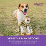 MULTIPET Swingin Safari Giraffe Large Plush Dog Toy with Extra Long Arms and Legs with Squeakers, 22-Inch, Yellow, L (Pack of 1), 22372 - Image 5