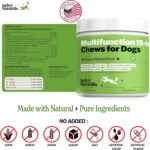 Deley Naturals Dog Multivitamins Chewable - 15 in 1 Dog Vitamins and Supplements for Immune System, Skin, Joint Support & Digestion - Multivitamin with MSM, Glucosamine & Chondroitin for All Ages - Image 7