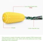 Carllg Dog Chew Toys for Aggressive Chewers, Indestructible Tough Durable Squeaky Interactive Dog Toys, Puppy Teeth Chew Corn Stick Toy for Small Medium Large Breed - Image 3