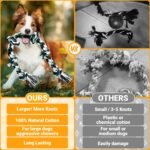 Ycozy XXL 6-Knot Dog Rope Toy for Large Dogs Aggressive Chewers 100cm Heavy Duty Dog Teething Chew Toy Puppy Almost Indestructible Cotton - Image 7
