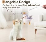 Migipaws Flapping Bird, Lifelike Sandpiper Chirping,Touch Activated KittenToy,Interactive Cat Toy for All Breeds Cat Kicker,Catnip Toys,Rechargeable… - Image 7