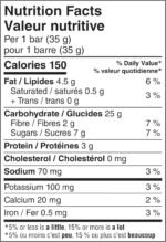NATURE VALLEY - VALUE PACK SIZE - Fruit and Nut, Almonds, Raisins, Peanuts, Cranberries Granola Bars, Pack of 28 Bars, 980 Grams Package, Whole Grains, No Artificial Colours, No Artificial Flavours - Image 3
