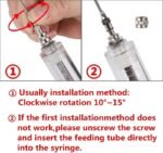 Manual Feeding Rearing Gavage Crop Needle Curved Medication Tube Cage Birds Mice Parrot Feeding Syringe (20 ml) - Image 5