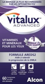 VITALUX® Advanced, Ocular Multivitamin, Age-Related Macular Degeneration Supplement with AREDS 2, AMD, 60 Coated Caplets - Image 5