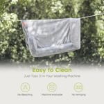 Jumbo Dog Beds for Extra Large Dogs, Orthopedic Dog Bed with Cooling Gel Memory Foam, Waterproof Pet Bed with Removable Washable Cover, 45" Pet Sofa Couch Dutch Velvet with Bone Toy, Light Gray - Image 10