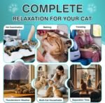 Cat Calming Treats, 140 Soft Chews to Relieve Anxiety, Stress & Prevent Bites, Perfect for Travel & Veterinary Visits, Soothing Calming Care for Indoor Cats Chicken Flavor 7.41 OZ - Image 5