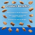 Blue Buffalo Bursts with Paw-Licken Chicken Cat Treats, 141g Pouch - Image 5