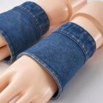 Women’s False Collar Detachable Dickey Collar Lapel Choker Necklace Denim Fake Collar and Wrist Cuffs False Sleeves - Image 5