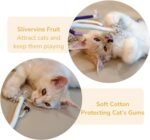 3-Pack Bent Cat Rope Toy, Pet Chew Toys, Interactive Tease Toys for Cats and Kittens, Bite-Proof Playthings, Cotton Rope Kitten Toys for Dental Care and Stress Relief, Pet Supplies - Image 8