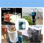 Aquarium Filter Pad - Aquarium Filter Media,39.4 x 11.8in Media Roll for Fish Tank, Ponds,Garden, Saltwater,Fershwater,Plant, Trutle(White) (1) - Image 7