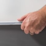 IRIS USA Large Cat Litter Box with Scatter Shield and Scoop, Open Top High Sided Cat Litter Pan, Gray - Image 7