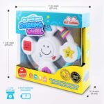 BEST LEARNING My Spin & Learn Steering Wheel - Interactive Educational Toys for 6 to 36 Months Old - Learn Colors, Shapes, Feelings & Music - Baby Boy or Girl Birthday Gift - Image 10