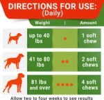 No Poo Treats - No Poop Eating for Dogs - Coprophagia Stool Eating Deterrent & Prevention – Stop Eating Poop for Dogs - Probiotics & Digestive Enzymes - Digestive Health & Immune Support - 120 Ct - Image 7