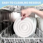 Slow Feeder Ceramic Cat Shallow Bowl Pet Slow Eating Plate Anti Vomiting Whisker Friendly Cat Bowl Cute Maze Cats Food Dish for Dry Wet Food - Image 6