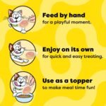 Temptations Lickable Spoons Adult Cat Treats Chicken & Salmon, Salmon & Tuna, Chicken & Cheese Flavours Variety Pack, (24) 10g Spoons - Image 5