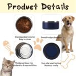 Custom Dog Bowl Personalized Dog Bowls with Name Customized Pet Cat Food Bowls 18/32/42/64 oz. Non Slip Stainless Steel Pet Bowls - Image 6