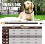 QRDA Leather Dog Collar Brown Dog Training Collar Heavy Duty Premium Leather Dog Collar Dog Collars for Medium/Large Dogs - Image 7