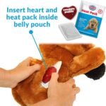 Original Snuggle Puppy Toys - Heartbeat Puppy for Dogs - Dog Plush for Anxiety Relief, Calming Aid, and Comfort Toy for Behavioral Training in Biscuit - Image 8