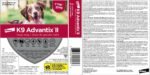 K9 Advantix II Flea and Tick Treatment for Large Dogs weighing 11 kg to 25 kg (24 lbs. to 55 lbs.)-2 doses - Image 3