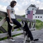 TUG 360° Tangle-Free Retractable Dog Leash for Up to 50 kg Dogs | 5 m Strong Nylon Tape/Ribbon | One-Handed Brake, Pause, Lock (Large, White) - Image 3