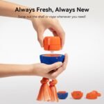 Cheerble Interactive Dog Toys, Wicked Ball Rolly, 3 Mode Automatic Rolling Ball, Motion Activated Dog Stimulation Toy with Rope & Barks Sound, E-TPU Material, Rechargeable for Small to Large Dogs - Image 7