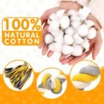 Norvy XXL 6-Knot Dog Rope Toy for Large Dogs Aggressive Chewers 100cm Heavy Duty Dog Rope Almost Indestructible Dog Tug Toy Puppy Teething Toys Natural Cotton - Image 3
