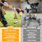 Norvy XXL 6-Knot Dog Rope Toy for Large Dogs Aggressive Chewers 100cm Heavy Duty Dog Rope Almost Indestructible Dog Tug Toy Puppy Teething Toys Natural Cotton - Image 7