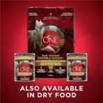 Purina ONE Classic Ground True Instinct Wet Dog Food, Variety Pack 2 Flavours - 368 g Can (6 Pack) - Image 8