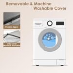 EHEYCIGA Large Dog Bed, Orthopedic Dog Beds for Large Dogs, Washable Big Dog Mattress with Removable Cover and Non-Slip Bottom, Pet Bed with Foam, Beige - Image 7