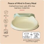 7 Ruby Road Anti Whisker Fatigue Cat Bowl, Set of 2 - Wide Food Bowls, Wet and Dry Shallow Food Dish, Small Cat Dishes for Indoor Cats, Cute Kitten Bowls Whisker Friendly & Relief, Non-Slip Plates - Image 5